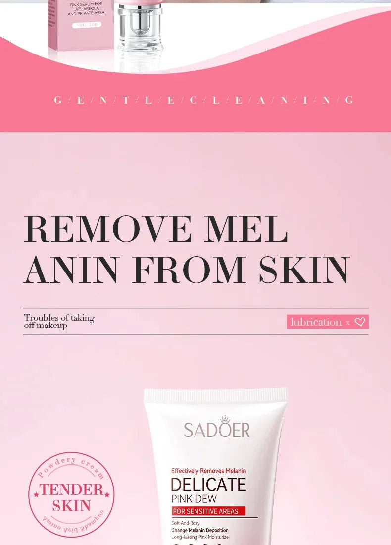 Body Whitening Cream Arms Thighs Underarm Knees Whitening Essence Cream Brighten Moisturizing Body Korean Skin Care Products