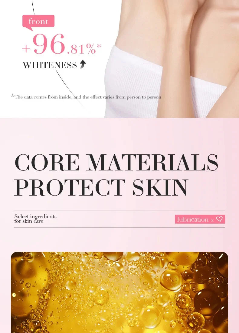 Body Whitening Cream Arms Thighs Underarm Knees Whitening Essence Cream Brighten Moisturizing Body Korean Skin Care Products
