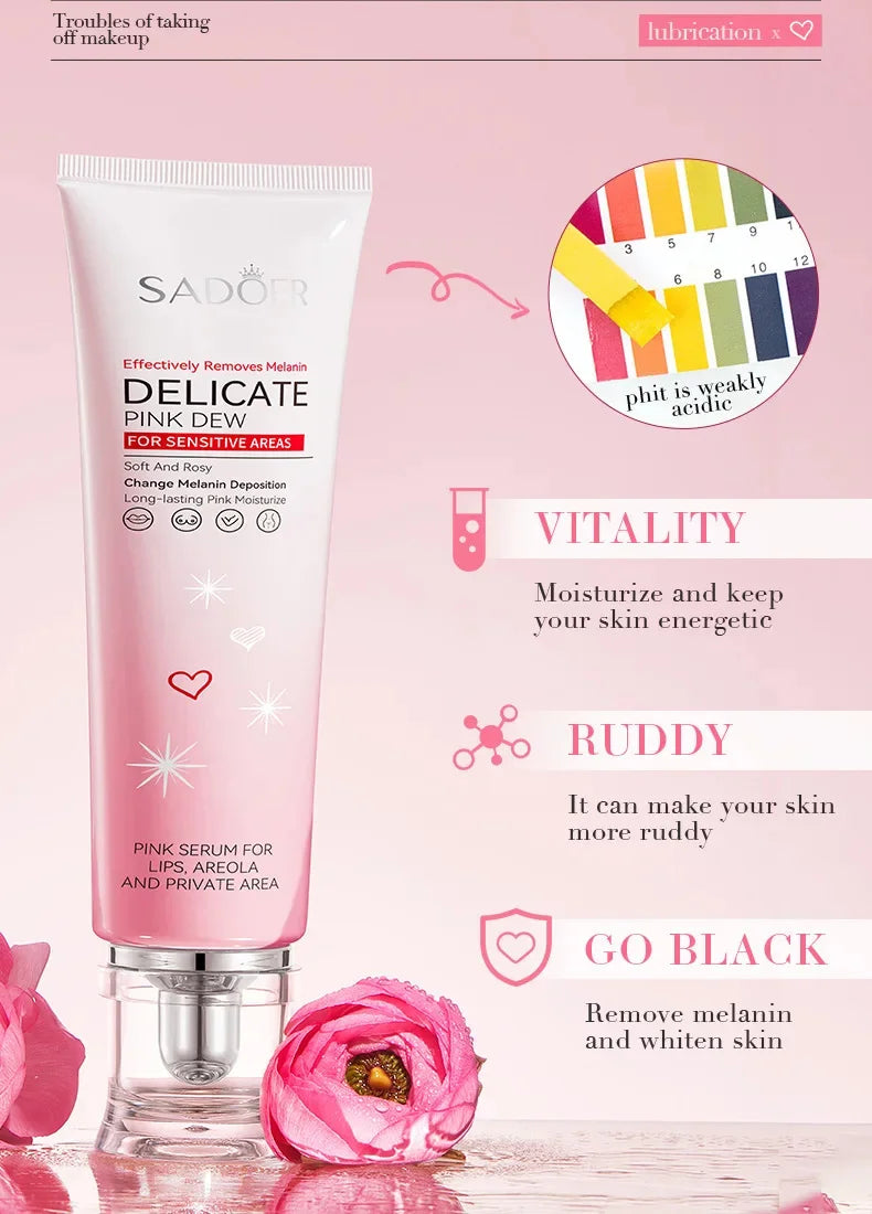 Body Whitening Cream Arms Thighs Underarm Knees Whitening Essence Cream Brighten Moisturizing Body Korean Skin Care Products