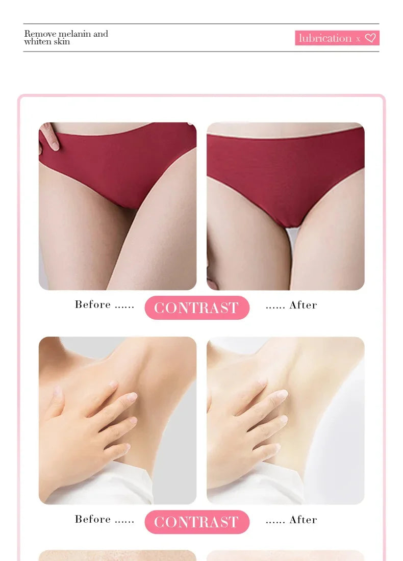 Body Whitening Cream Arms Thighs Underarm Knees Whitening Essence Cream Brighten Moisturizing Body Korean Skin Care Products