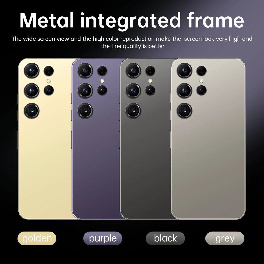 S24 Pro,Smartphone Android,6.8 inch,4GB RAM+128GB ROM,5000mAh,13+24MP,Mobile phone,Google Play,Dual SIM,Cellphones
