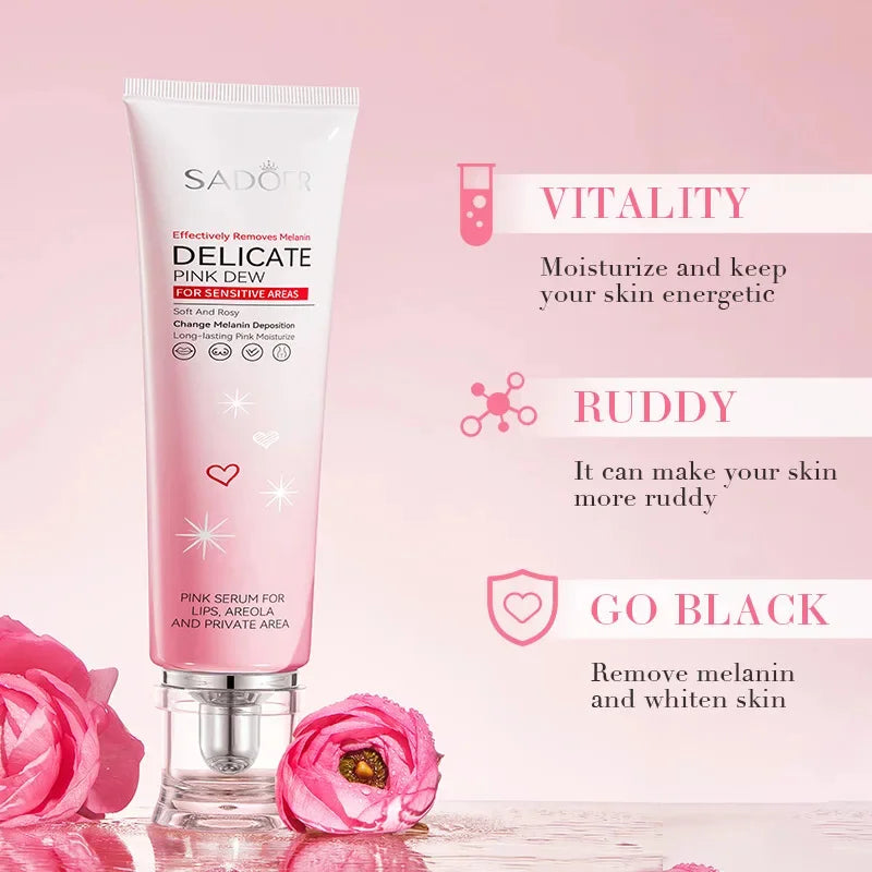 Body Whitening Cream Arms Thighs Underarm Knees Whitening Essence Cream Brighten Moisturizing Body Korean Skin Care Products