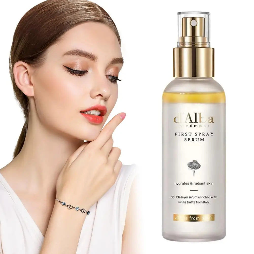100ml White Truffle Spray Essence 50ml Sunscreen Set Full-Body UV Protection SPF Moisturizing Brightening Skincare Duo