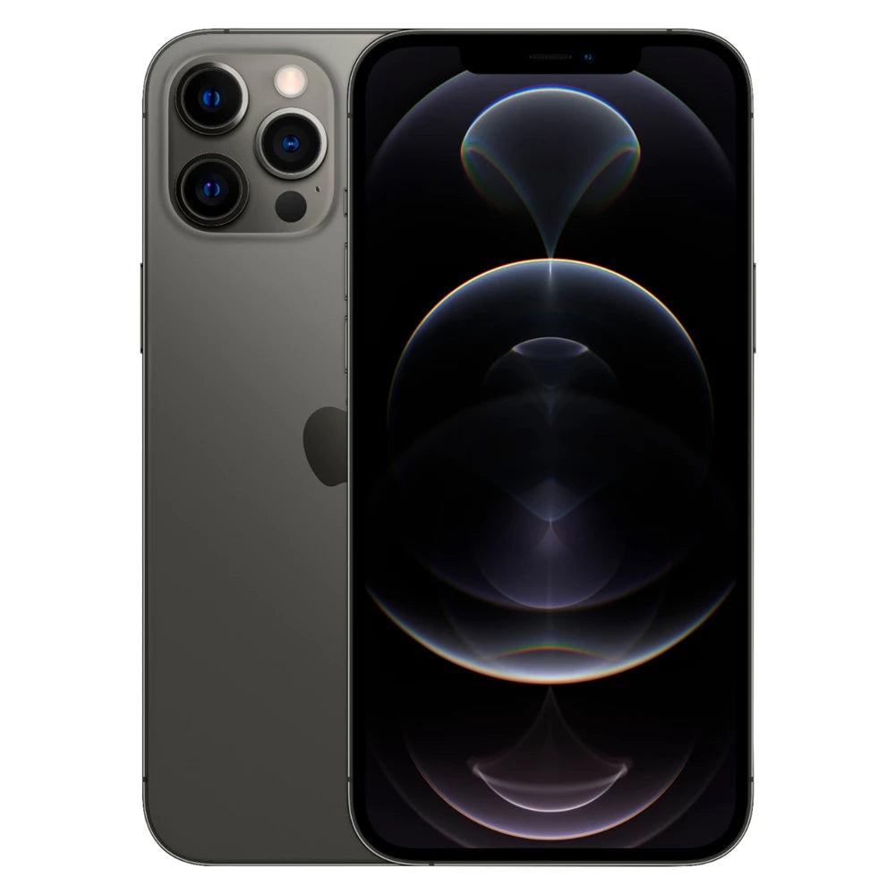 iPhone 12 Pro Max A2342 128GB 256/512GB 6GB RAM 5G 12MP A14 IOS 6.7" Super Retina XDR OLED Face ID NFC eSim Genuine Mobile Phone