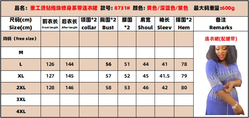 African Evening Dresses for Women Elegant Dashiki Ankara Outfits Gown Plus Size Turkey Wedding Party Long Maxi Dress 2023 New